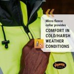 Men's Waterproof Hi-Vis Safety Bomber Jacket