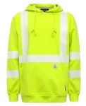 High Visibility Flame Resistant Hooded Sweatshirt