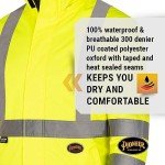 Reversible Waterproof Hi-Vis Safety Jacket for All