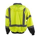 Men's Waterproof Hi-Vis Safety Bomber Jacket