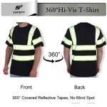 Men's Class 3 High Visibility Safety Shirts