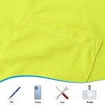 High Visibility Quick Dry Long Sleeve T-Shirt - 3 Pack