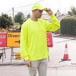 High Visibility Quick Dry Long Sleeve T-Shirt - 3 Pack