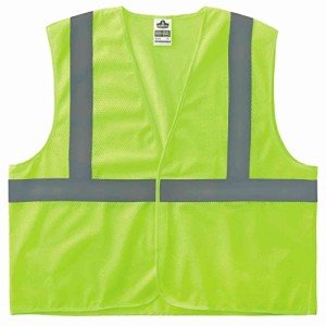 High Visibility Reflective Safety Vest - Large/X-Large