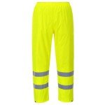 Hi-Vis Waterproof Rain Pants - Reflective Safety Wear