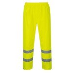 Hi-Vis Waterproof Rain Pants - Reflective Safety Wear