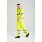 Hi-Vis Waterproof Rain Pants - Reflective Safety Wear