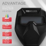 YESWELDER Auto Darkening Welding Goggles with Wide Shades