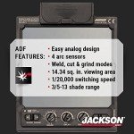 Jackson Safety Auto Darkening Welding Helmet - Lightweight