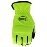 High Visibility Work Gloves for Men - Large