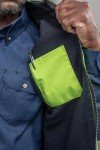 Hi-Vis Flame Resistant Fleece Vest, X-Large