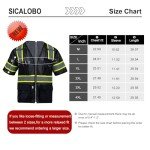 High Visibility Safety Vest for Men - 10 Pockets