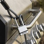 Magnum Solid Steel Keyed Alike Padlocks - 4 Pack