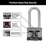 Stainless Steel Outdoor Padlock Keyed-Alike - 4 Pack