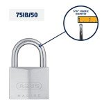 Marine Grade Brass Padlock with Stainless Steel Shackle