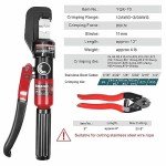 Hydraulic Hand Crimper Tool for Cable Fittings