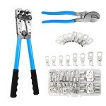 Heavy Duty Battery Cable Crimping Tool Set