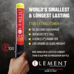 Element E100 Fire Extinguisher Stick - 100 Seconds Discharge