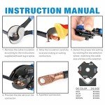 Heavy Duty Battery Cable Terminal Crimper Tool
