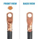 Heavy Duty Battery Cable Terminal Crimper Tool