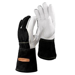 Premium Goatskin TIG Welding Gloves - Large Size