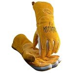 Flame Resistant MIG/Stick Welding Gloves - Large