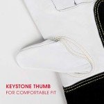 Premium Goatskin TIG Welding Gloves - Large Size