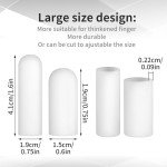 14 Pcs Silicone Finger Protectors for Outdoor Safety