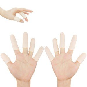 Finger Cots: Waterproof Gel Protectors (14PCS)