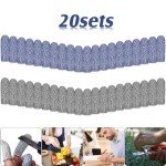 40 Pcs Cut Resistant Finger Cots for Protection
