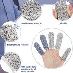 40 Pcs Cut Resistant Finger Cots for Protection