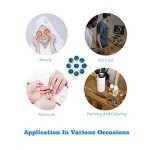 Medium Disposable Nitrile Finger Cots - 100 pcs