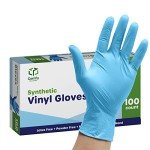 Comfy Disposable Vinyl Gloves - 100 Count