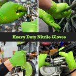 TitanFlex Thor Grip Heavy Duty Nitrile Gloves 100ct