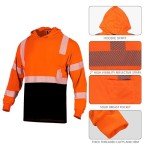 Men's ANSI Class 2 Reflective Safety Shirts, 3-Pack