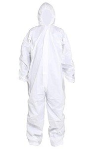 Pack of 5 Large Disposable Protective Coveralls