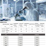 Pack of 5 Large Disposable Protective Coveralls