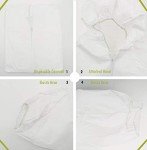 Pack of 5 Large Disposable Protective Coveralls