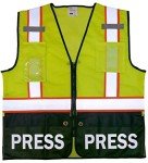 Reflective Press Survivor Safety Vest, Type R Class 2