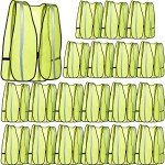 High Visibility Safety Reflective Mesh Vest (20 Pack)