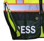 Reflective Press Survivor Safety Vest, Type R Class 2