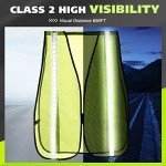 High Visibility Safety Reflective Mesh Vest (20 Pack)