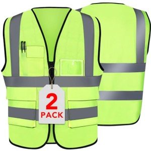 Reflective Safety Vest Set for Men and Women