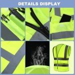Reflective Safety Vest Set for Men and Women