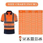Big & Tall Hi-Vis Reflective Safety Polo 4XL
