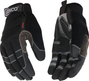 Kinco 2041 Black Unisex Protective Work Gloves