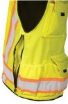 High-Visibility Lime Surveyor’s Vest for Safety