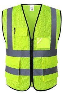 High Visibility Reflective Safety Vest for Work