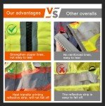 High Visibility Reflective Safety Work Vest with Pockets