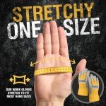 Heavy Duty Breathable Cowhide Leather Work Gloves
